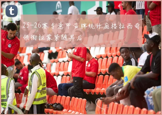 25-26赛季意甲黄牌统计庞格拉西奇领衔拉蒙紧随其后